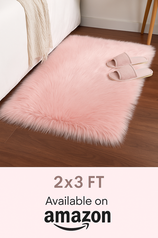 Soft Girl Vibes Only: The Fluffiest Pink Rug Youβll Ever Step On β¨