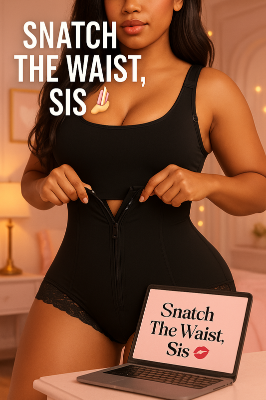 Snatch Season: The Body Shaper Baddie Essential 💅🏾🖤Snatching Made Easy | The Pretty Plug Co💋
