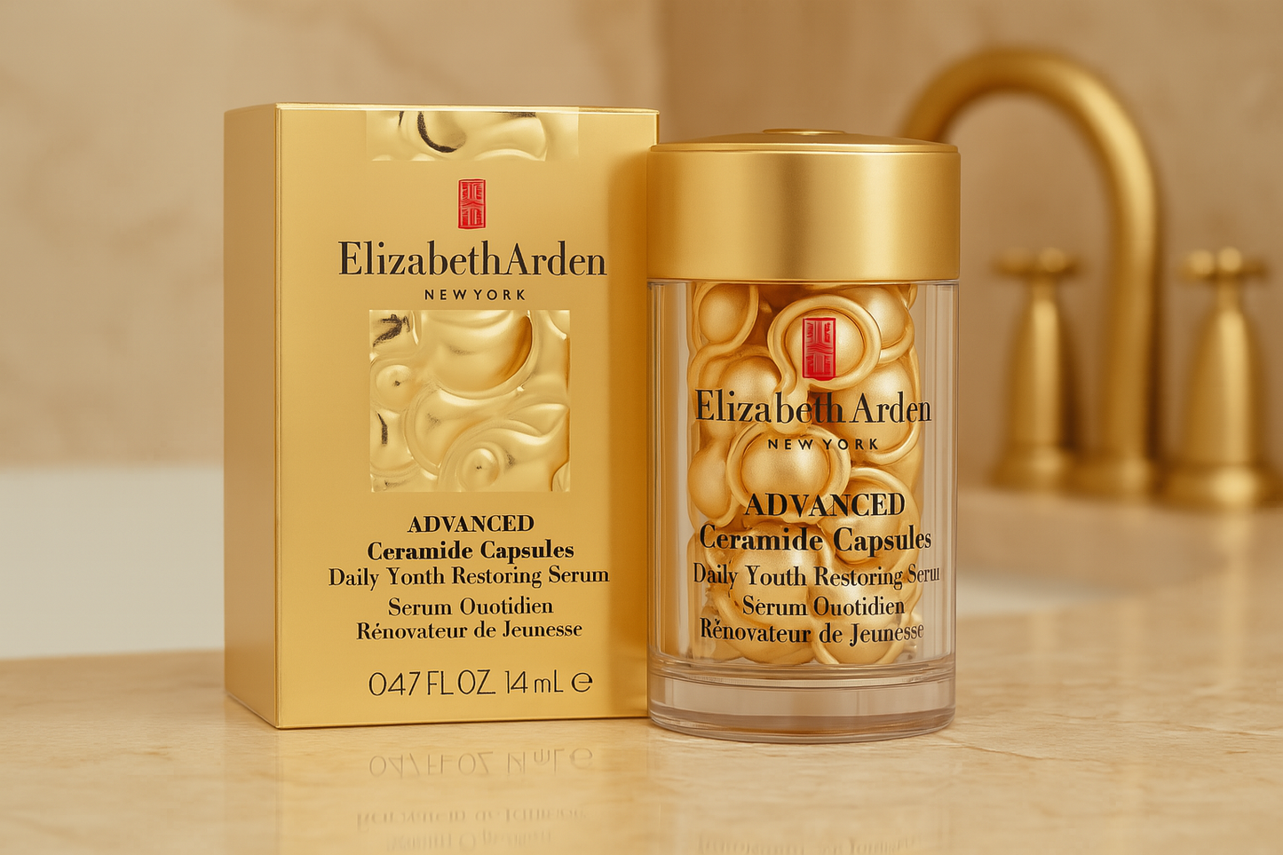 Elizabeth Arden Ceramide Capsules – Rich Energy in a Pod 💛