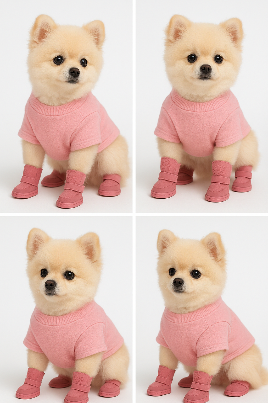 🐾 Payanwin Pink Pup Boots – Winter Baddie Edition
