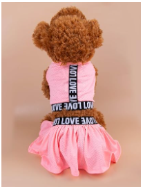 Dog Dresses – 2 piece Fashion Pet Clothes for Small Dogs & Cats | Birthday Outfit ✨🐶