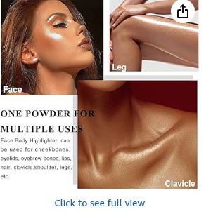 White Moonbeam Highlighter – For That “She Just Looks Expensive” Glow ✨
