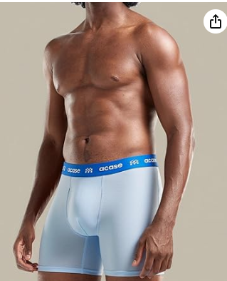 z 1-Pack Men's Cotton Boxer Briefs – Soft, Stretchy, & Breathable