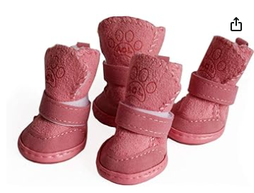 🐾 Payanwin Pink Pup Boots – Winter Baddie Edition